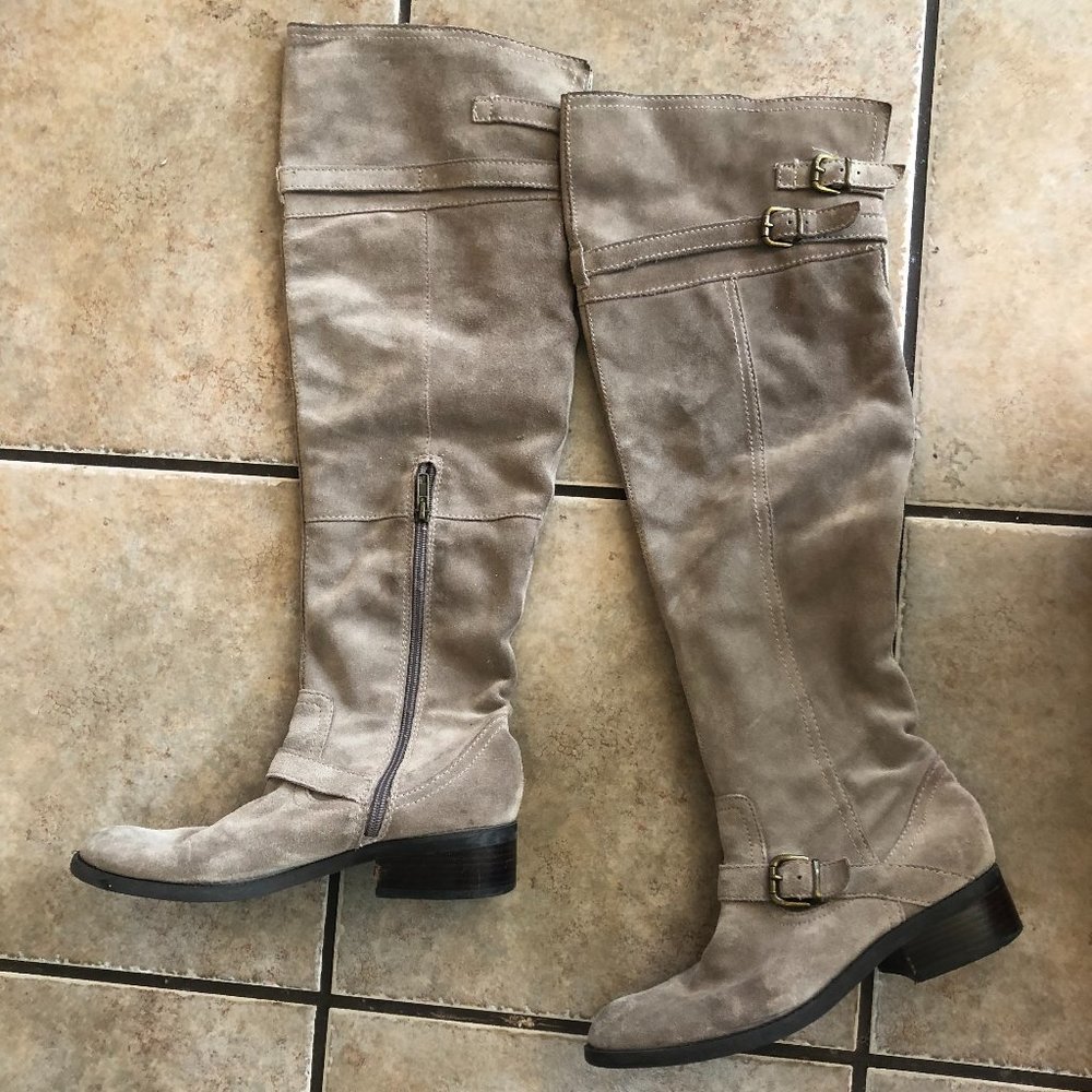 Marc Fisher Over the Knee Suede Boots